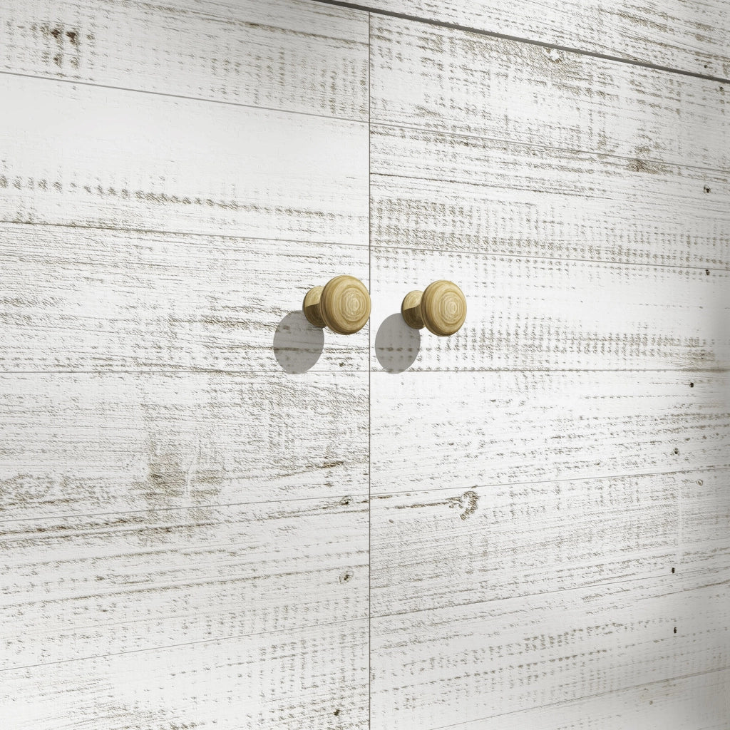 Fioriera rialzata in legno con vano contenitore e ruote 110x50x95 cm bianca