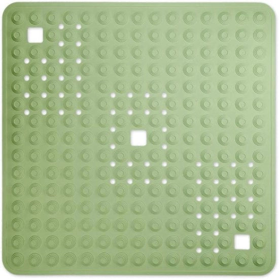 Mat Anti-slip Quadrato: 60x60 cm - Molto Anti-slip & Robusto - Mat Anti-slip per Doccia o Bagno - Lavabile a 60°C