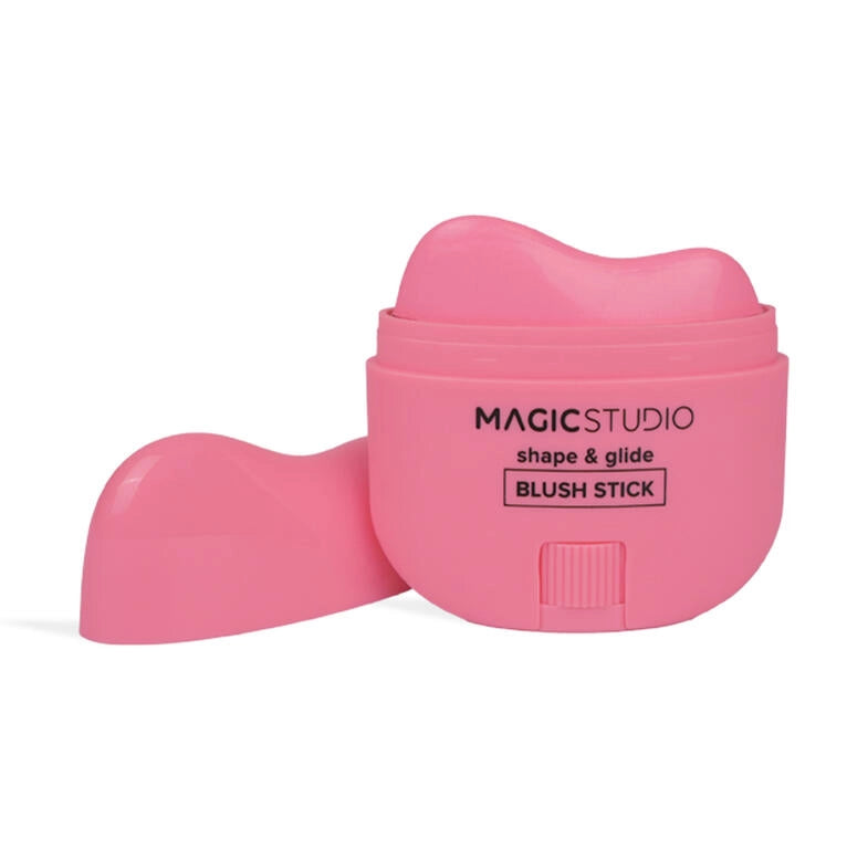 Magic Studio blush in stick a cuore  Hot Pink