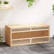 Terrario in Legno Multistrato 120x50x50 cm 170884
