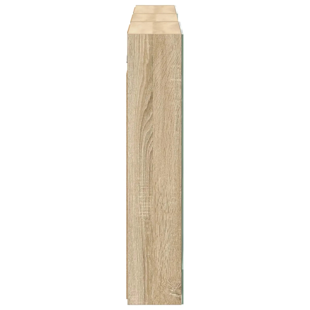Set di Armadi da Bagno con lo scaffale 3 pcs 140 x 14,5 x 70 cm 3403778