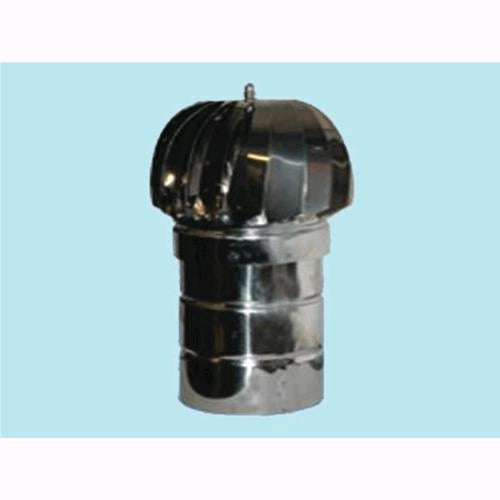 Fumaiolo Mod. Ventolino In Acciaio Inox Base Tonda Ø 13 Cm.