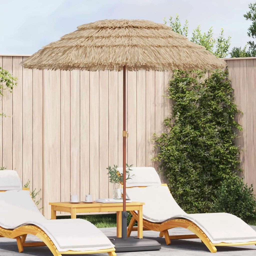 Ombrellone da Spiaggia Naturale 160 x 160 x 196 cm 42006676