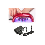 Trade Shop - Mini Lampada Fornetto Uv 3 Led 6w Per Mani E Piedi Nail Art Ricostruzione Unghie -