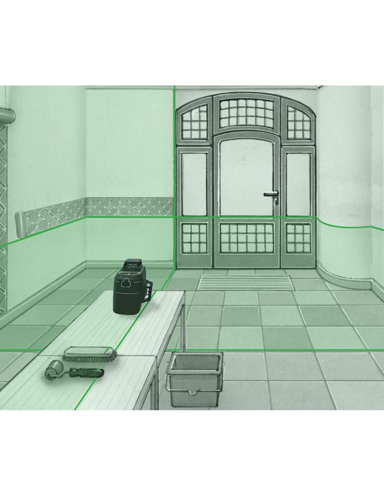 Laser verde tridimensionale LASERLINER 036.700A - PocketPlane-Laser 3G