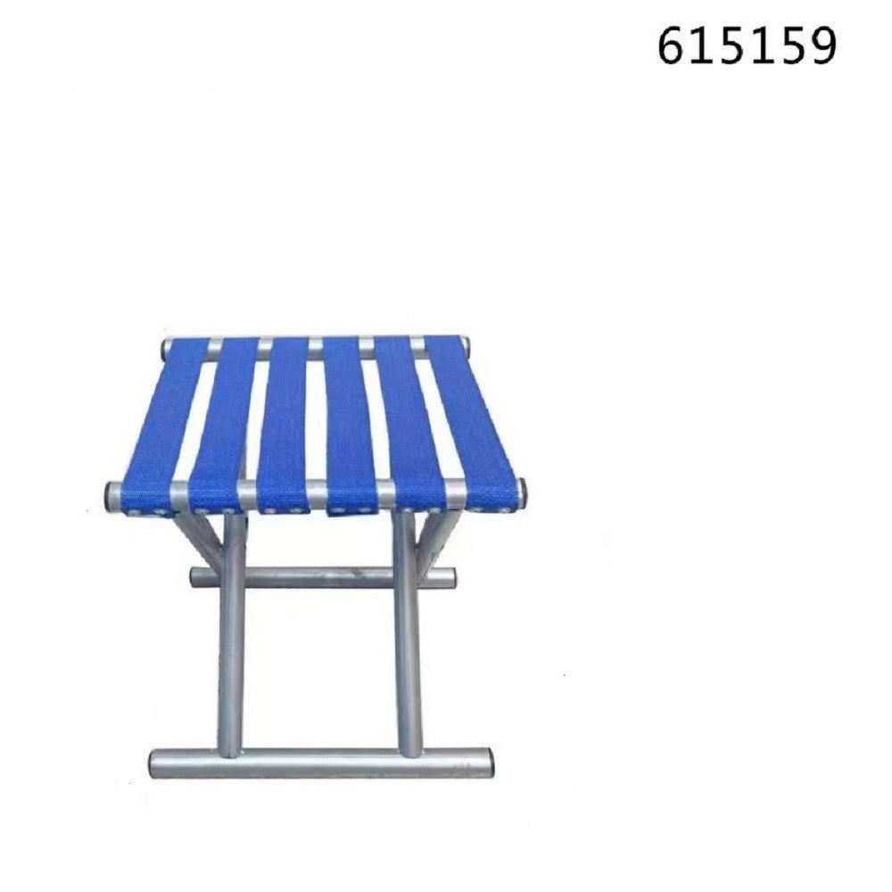 Trade Shop - Sgabello Pieghevole Portatile Sedia Da Campeggio Pesca Picnic 24x33x27cm 615159 -