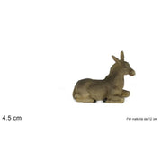 Trade Shop - Statuina Asinello 4.5cm Presepe 12cm In Resina Decoro Natale Natalizio Nativita' -