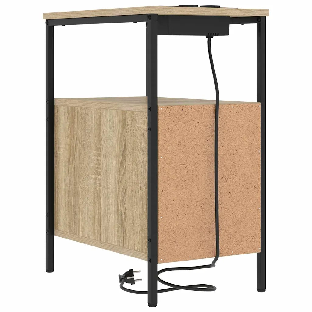 Armadio da Notte con cassetto Rovere Sonoma 30 x 48 x 61 cm 859412