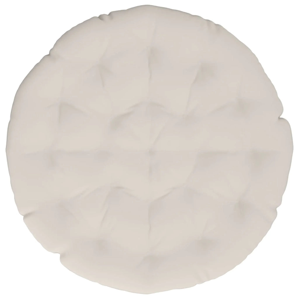 Cuscino per Sedia Papasan VIANEN 100% Poliestere Bianco 953965