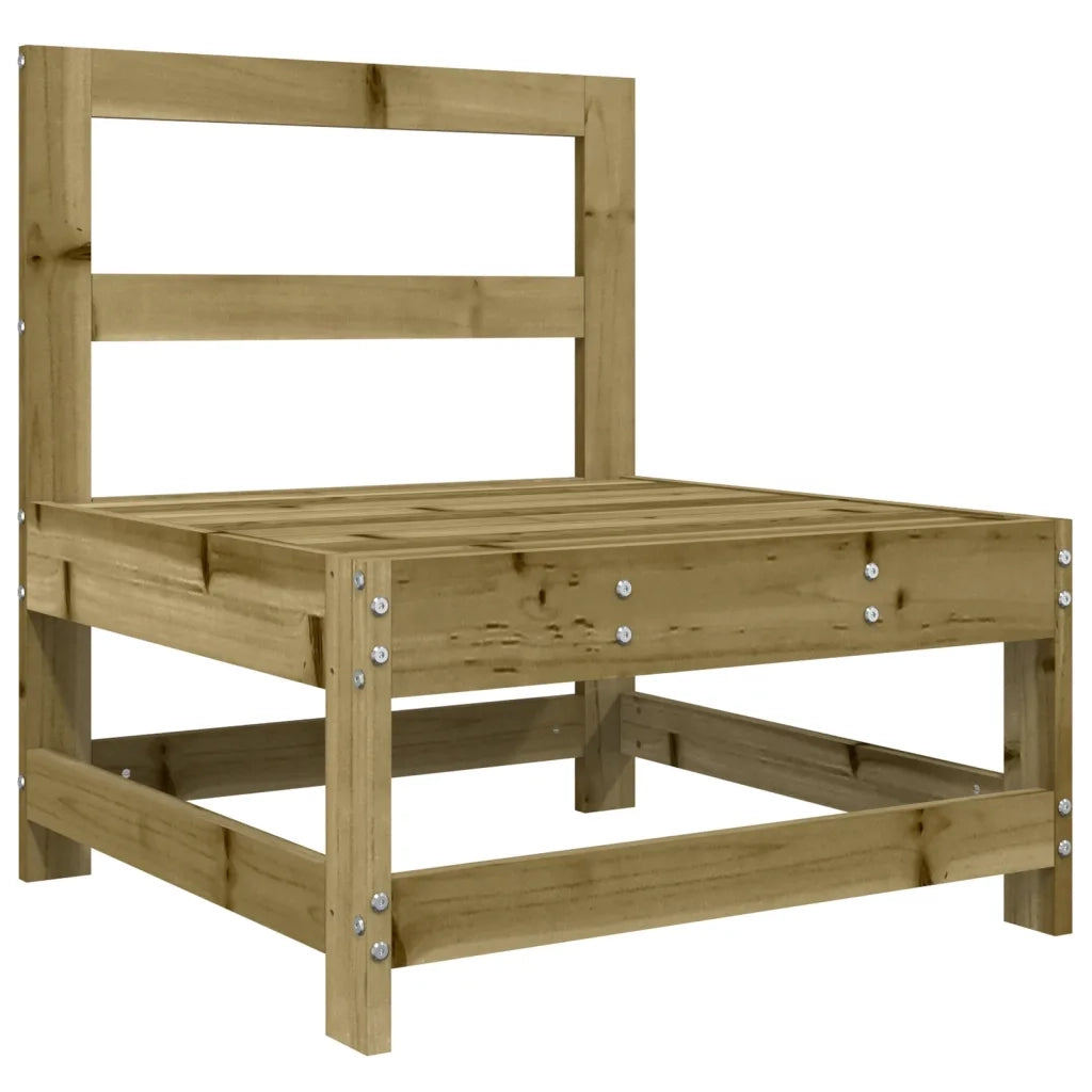 Salotto da Giardino-Set Salotto da Giardino 3 pz in Legno Impregnato di Pino 197959