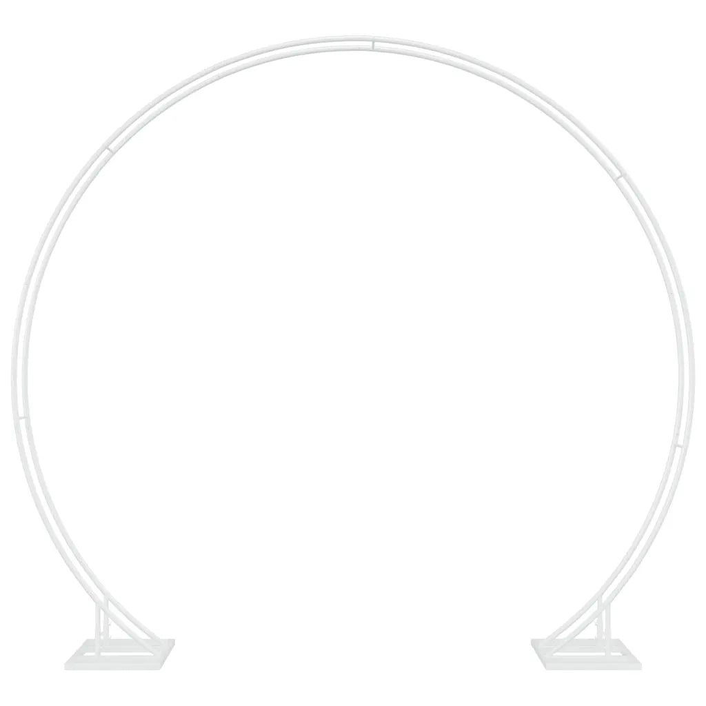 Arco Nuziale Bianco 220 x 45 x 200 cm Acciaio 42023031