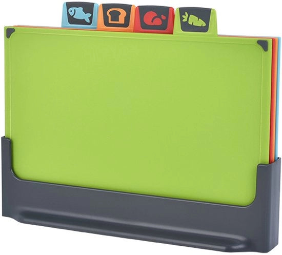 Set di taglieri per uso alimentare, antibatterico e antimicotico, adatto per l'uso in cucina.