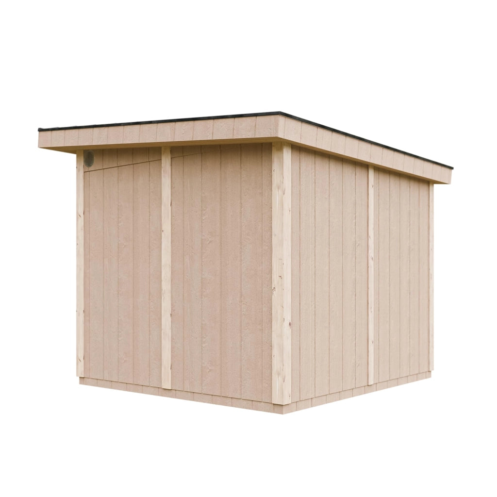 Casetta da Giardino di QUALIT? PREMIUM 5,9m?²-L279xW293cm - TIMBELA M903A-TUNDRA GREY
