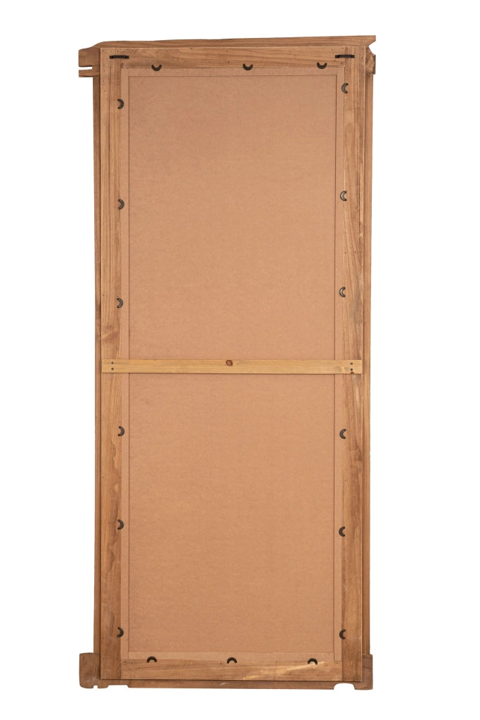 Biscottini Specchio da parete in legno massello Specchiera vecchio riciclato Offerta