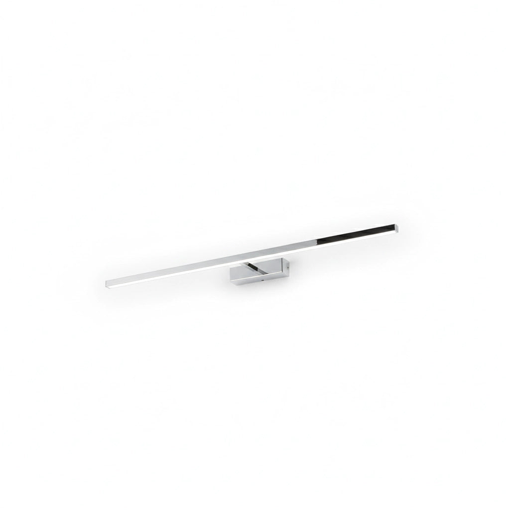Applique Moderna Riga Metallo Cromo Acrilico Led 12W 3000K