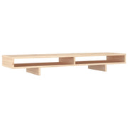 Supporto per monitor 100 x 27 x 14 cm in legno massello di pino 02_0004421