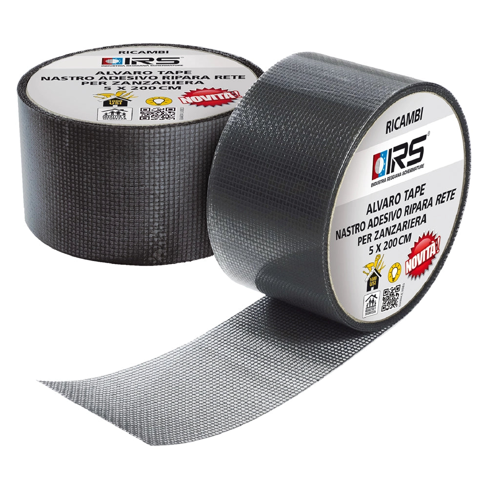 NASTRO RIPARA RETE PER ZANZARIERE cm 5 x 2 mt  - IRS