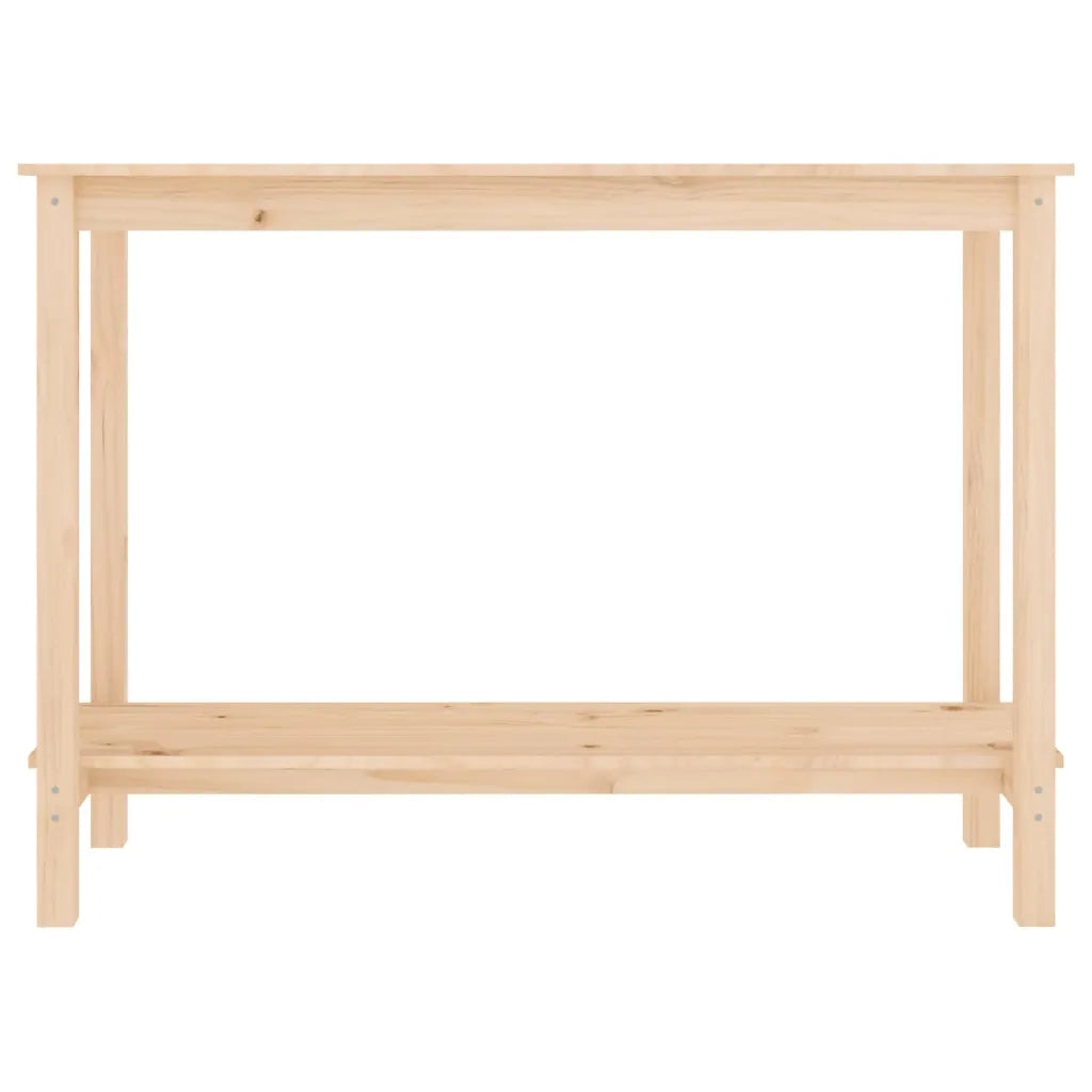 Tavolo Consolle 110x40x80 cm in Legno Massello di Pino 822282