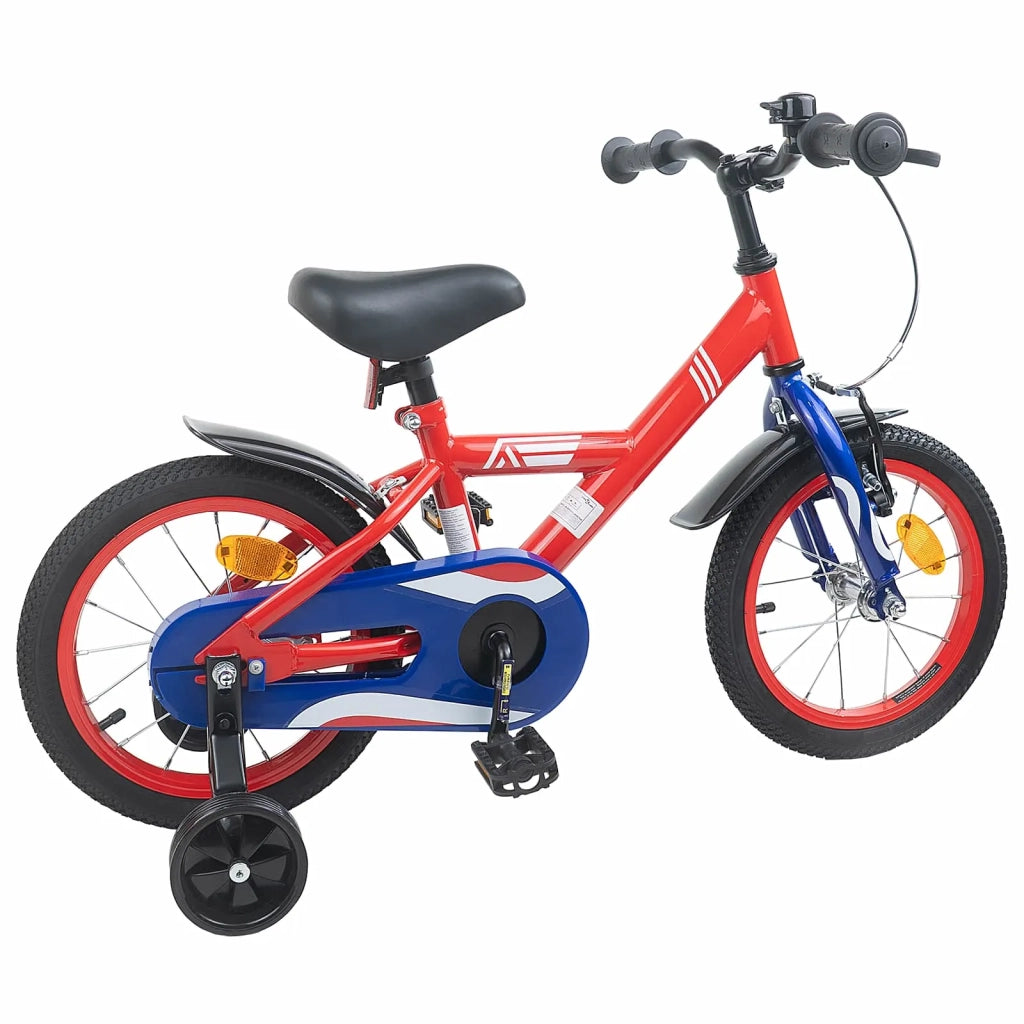 Bicicletta per Bambini 16 Pollici per bambini di 4-6 anni Rosso