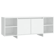 Mobile TV | Armadietto TV | Mobile Porta TV Bianco 130x35x50 cm in Truciolato