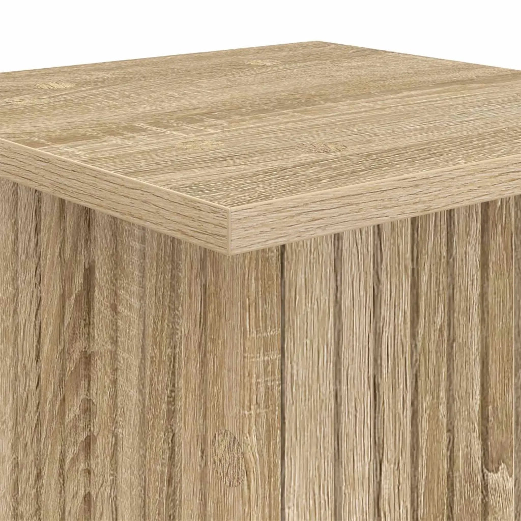 Supporto per piante 2 pcs Rovere Sonoma 30,5 x 30 x 80,5 cm 899767