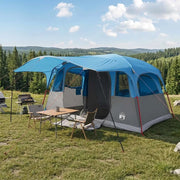 Tenda a tunnel Blu 427 x 305 x 205 cm Poliestere e Acciaio 42028670
