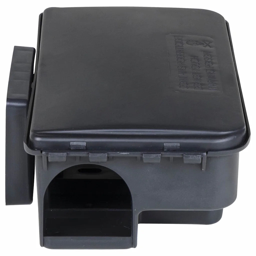 Trappole per Topi 12 pz Nere 22x12,5x7,5 cm CFW2024932