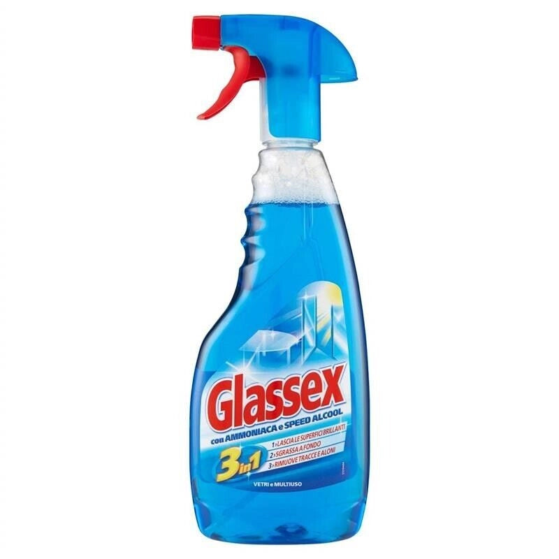 GLASSEX MULTIUSO SPRAY AMMONIACA 3IN1 500ML