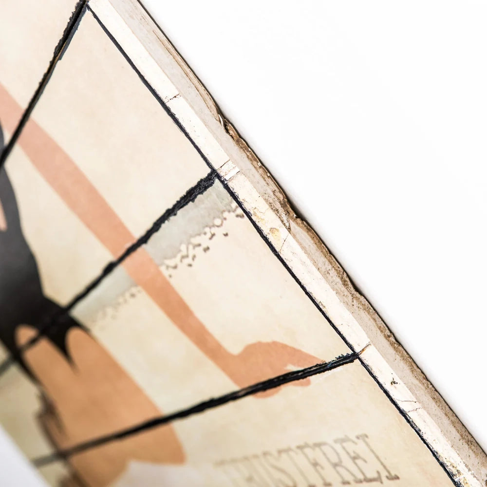Stampa su legno da parete lady 100x60 cm design moderno | Duzzle