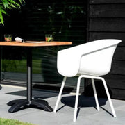 Set di 2 sedie AMALIA Element Alu HARTMAN - Bianco