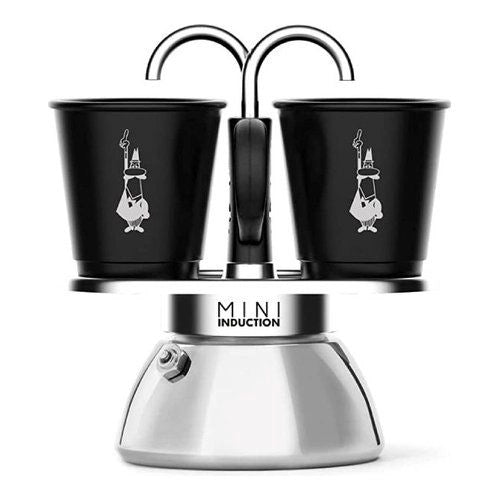 Caffettiera bialetti 0007310 mini express cromo e nero