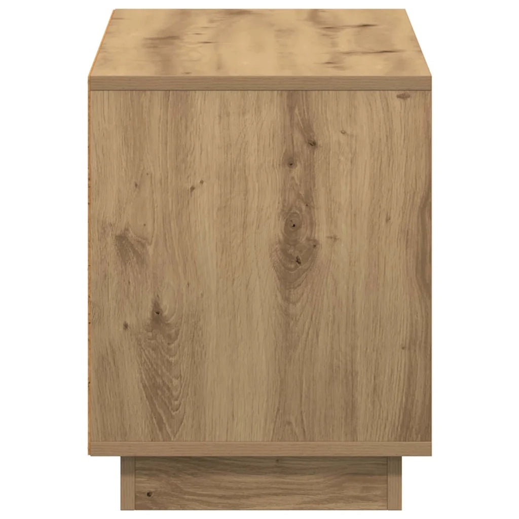 Mobile TV-Credenza per TV-Console TV Rovere artigianale 102 x 35 x 45 cm Legno multistrato 325863