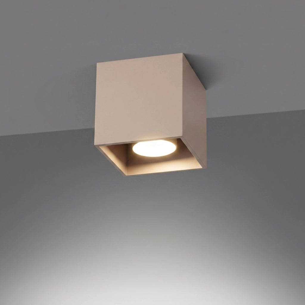Plafoniera QUAD 1 taupe