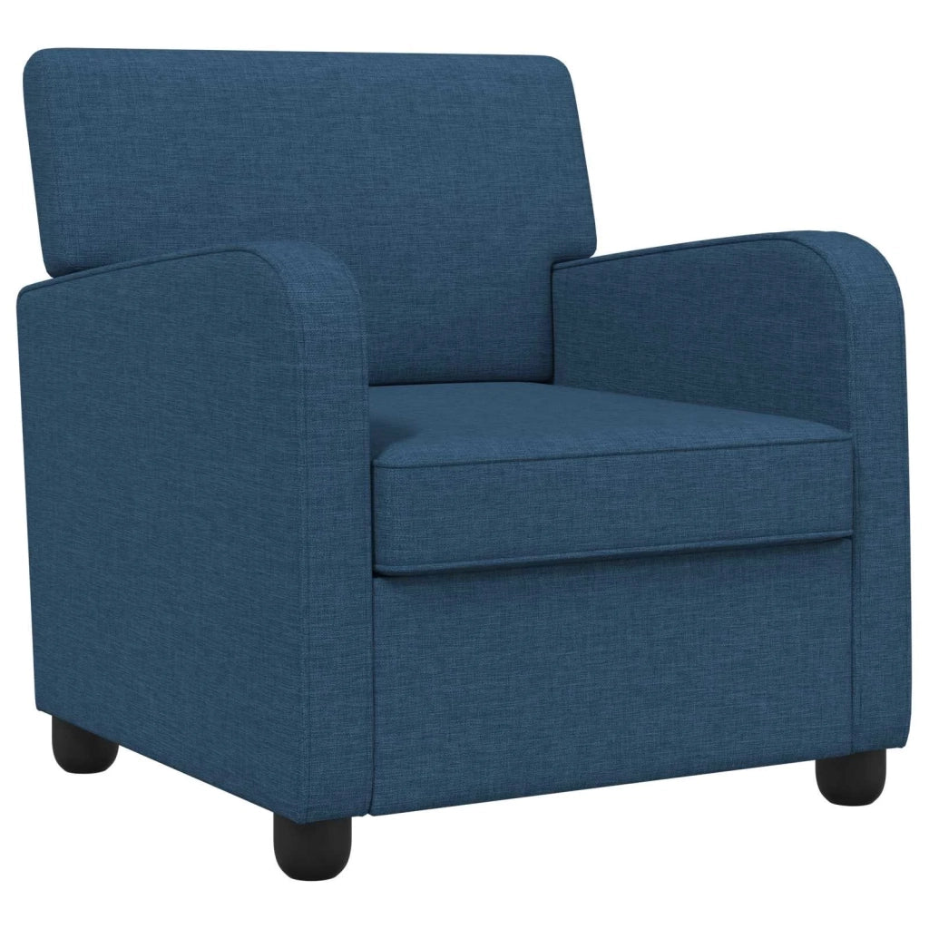 Poltrona Blu Tessuto 42043401