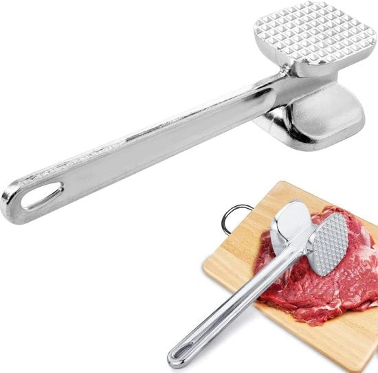 Hamminatore a doppia faccia - Spiedino per la cottura e preparazione di bistecche - Assistente cucina 225 cm