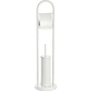 PIANTANA PORTAROTOLO/PORTASCOPINO H80CM BIANCA