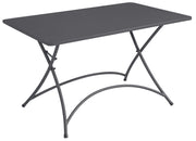 Cheonda - Tavolo Orta 120X70 - Ferro Antracite - Pieg. 1 Pz
