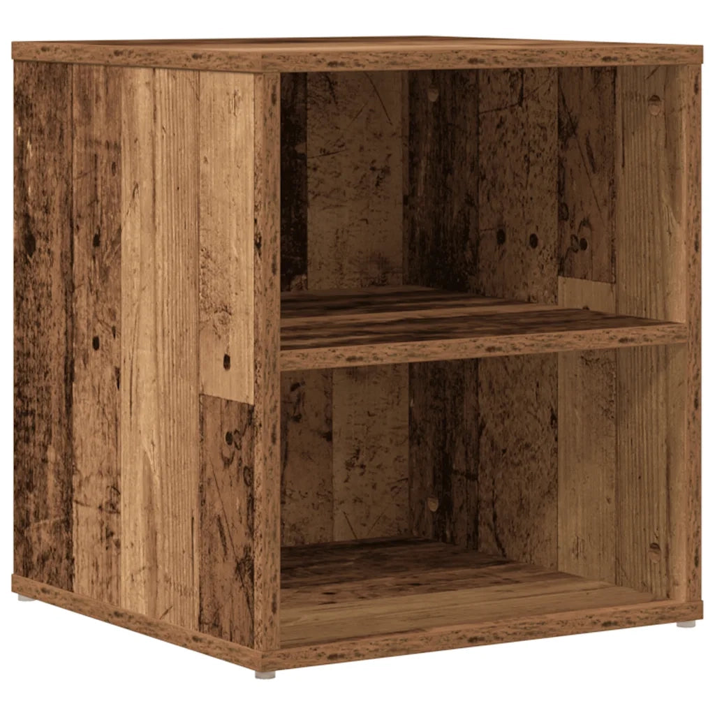 vidaXL Mobile Angolare Legno Antico 200x40x45 cm in Truciolato
