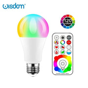 Trade Shop - Lampadina A Led Da 10 Watt Lampada E27 Rgb Rgbw Con Telecomando Dimmerabile A+ -