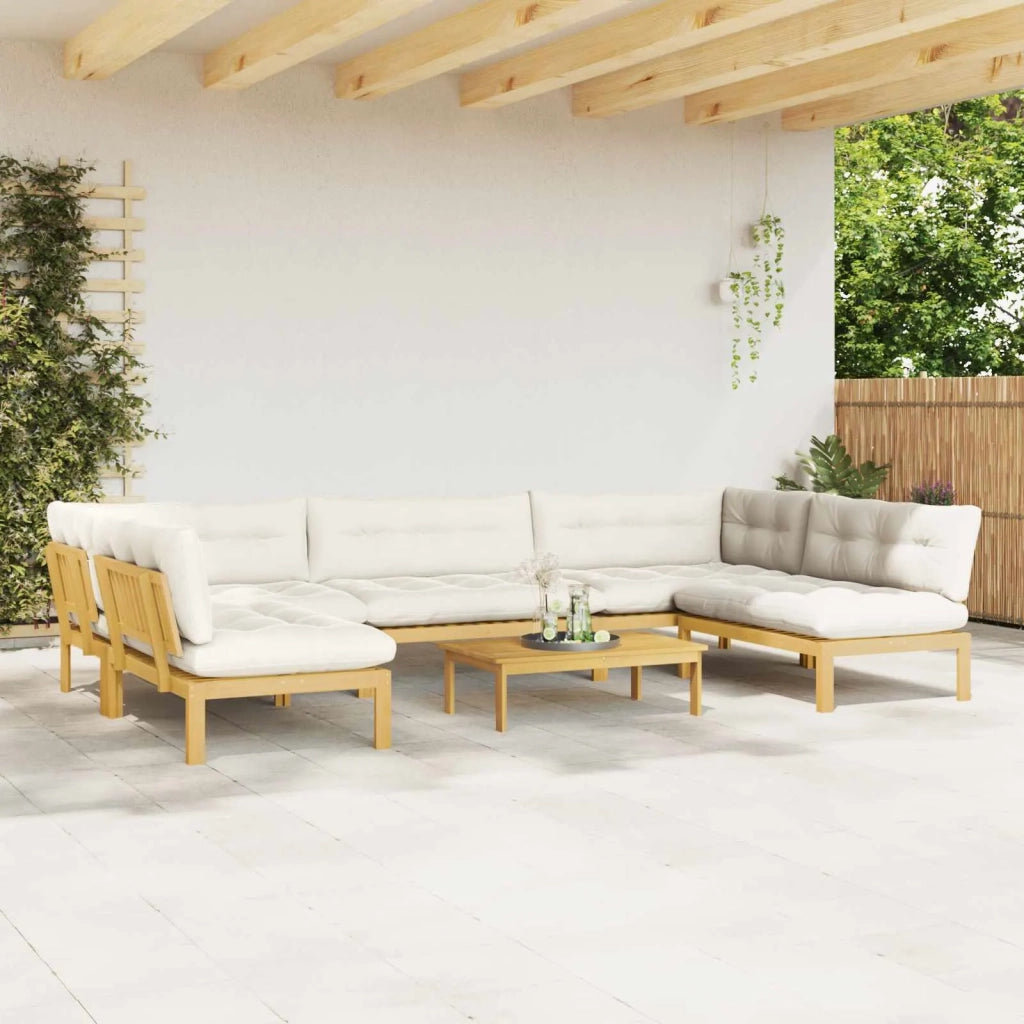 6 Pezzo Unità di divano pallet da giardino 3418265