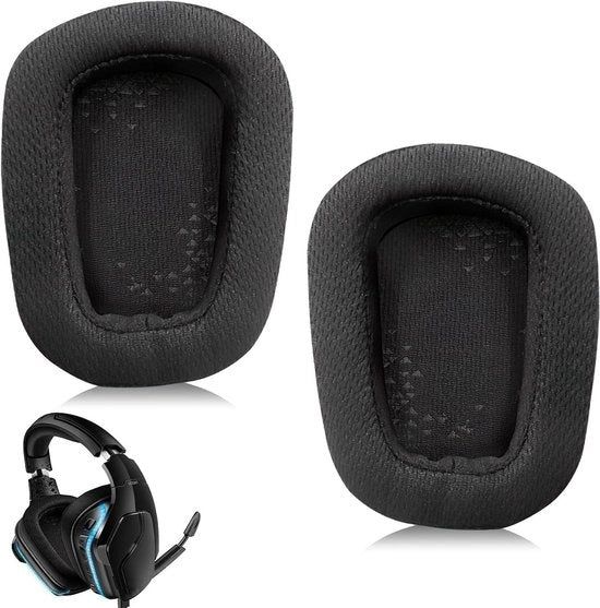 Orecchini di sostituzione per headsets gaming compatibili con G935 G933 G930 G635 G633 G633S G533 G430 G431 G432 G433 - schiuma d'assorbimento per prestazioni audio migliorate.