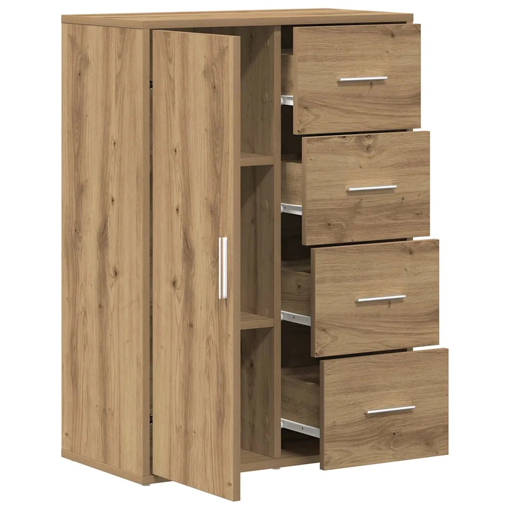 Credenza Rovere artigianale 60 x 31 x 84 cm Legno multistrato 862265