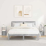 Comodino con cassetto 2 pcs Grigio Sonoma 25,5 x 22 x 49,5 cm 8000607