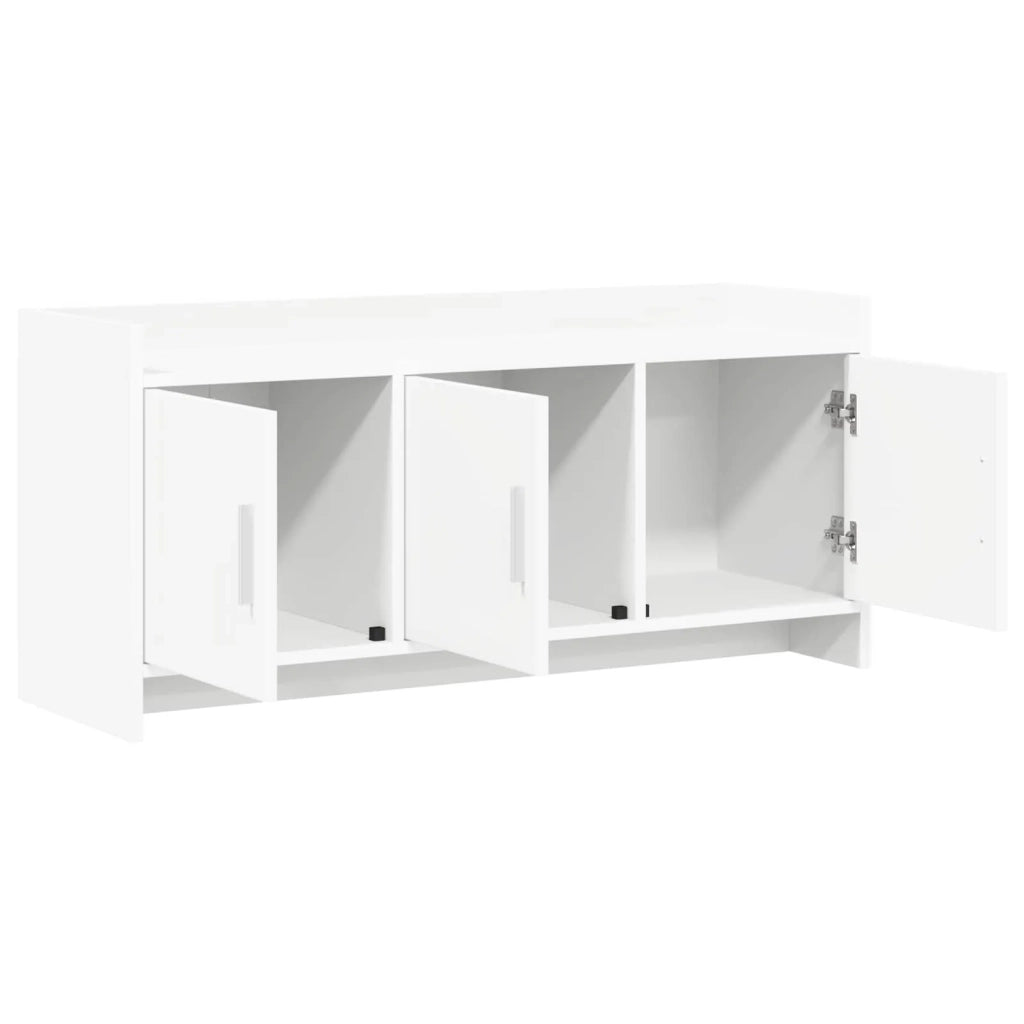 Mobile TV 102 x 33 x 47 cm Bianco Legno ingegnerizzato 8011187