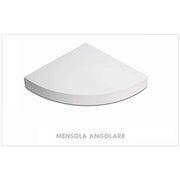 MENSOLA ANGOLARE BIANCA CM.1.8X30X30