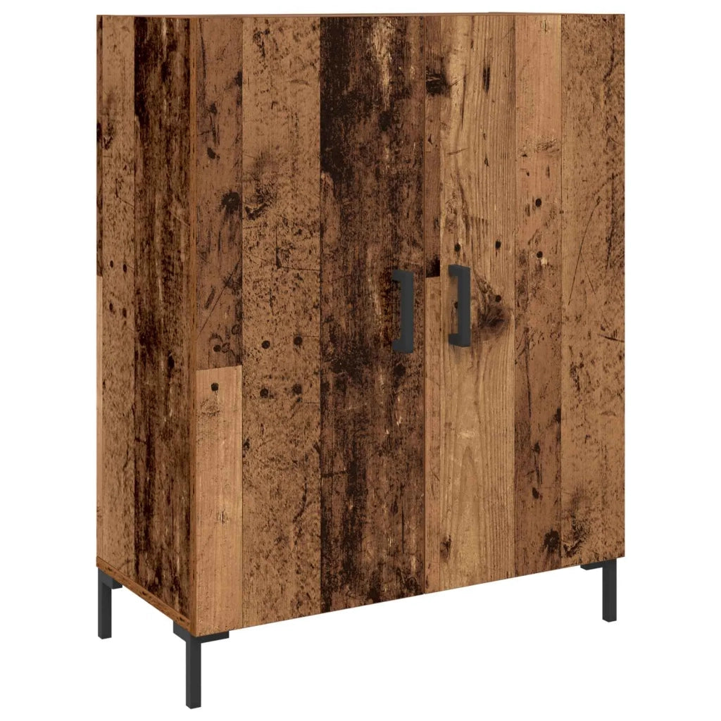 Credenza | Madia | Buffet da pranzo | Armadio da pranzo Legno vecchio 69,5 x 34 x 180 cm Legno multistrato