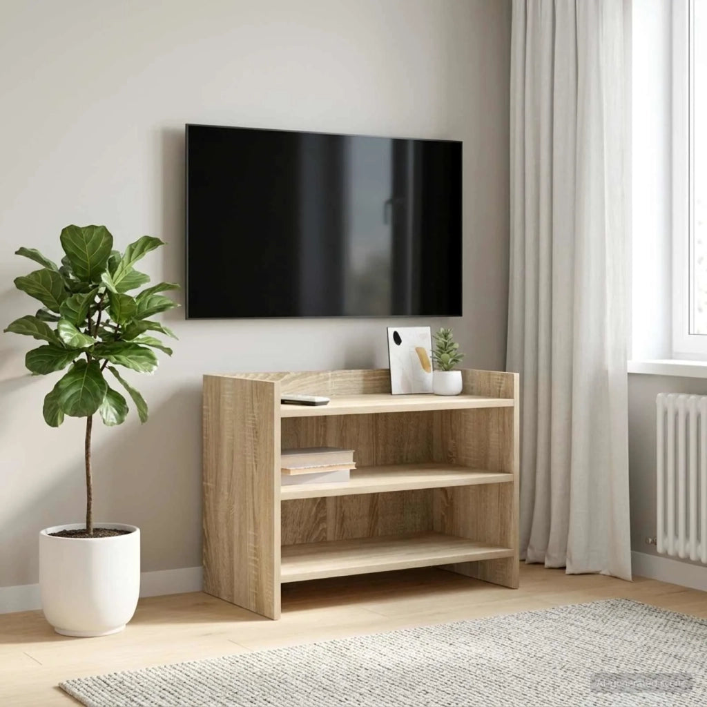 Mobile TV 60 x 33 x 47 cm Rovere Sonoma Legno ingegnerizzato 8011213