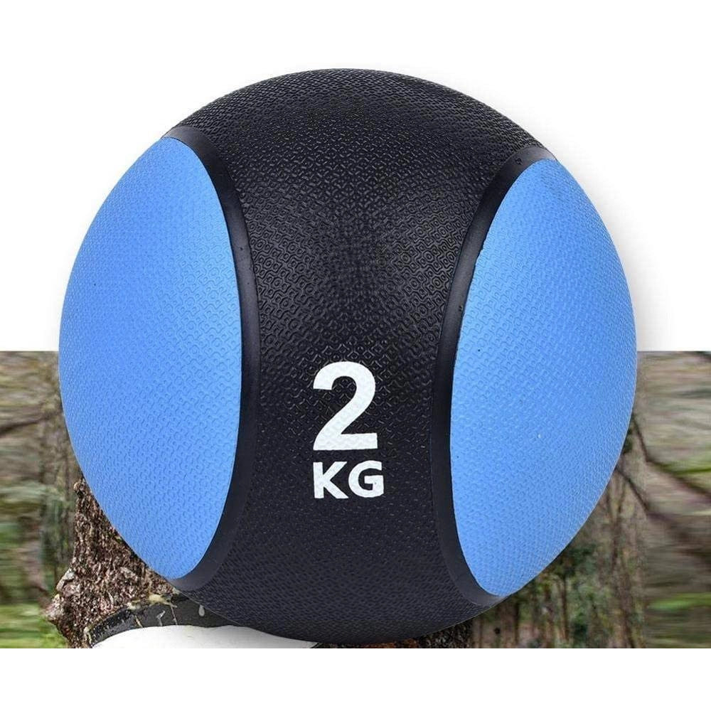 Trade Shop - Palla Medica Ponderata Da 2 Kg Per Sport Fitness Allenamento Esercizio Fisico -
