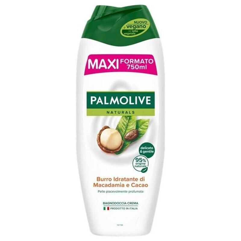 PALMOLIVE BAGNOSCHIUMA DA 750 ML BURRO IDRATANTE DI MACADAMIA E CACAO OKY