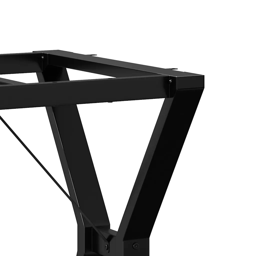 Telaio Gambe a Y per Tavolo da Pranzo 60x50x73 cm in Acciaio 357929